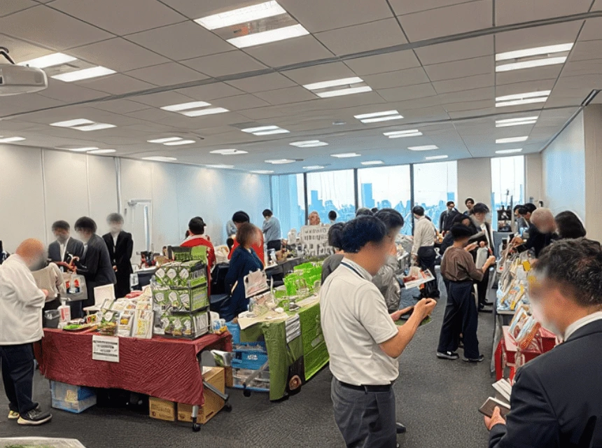 社内展示商談会01